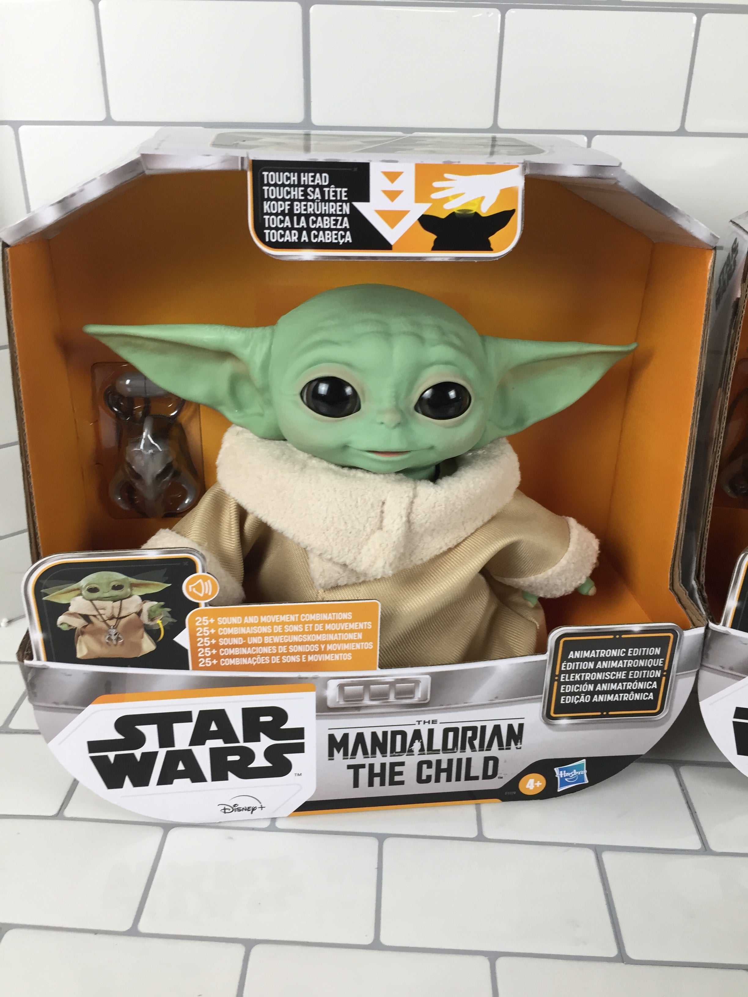 Star Wars The Child Animatronic Edition 7.2-Inch-Tall Toy Hasbro | 2-PACK SEALED (7007357436087)